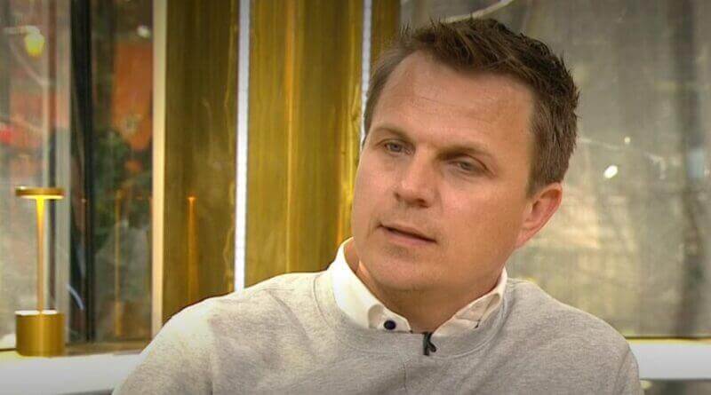 Jesper Grönkjaer nyíltan beszélt betegségéről a dán médiában. Fotó: Tv2.dk