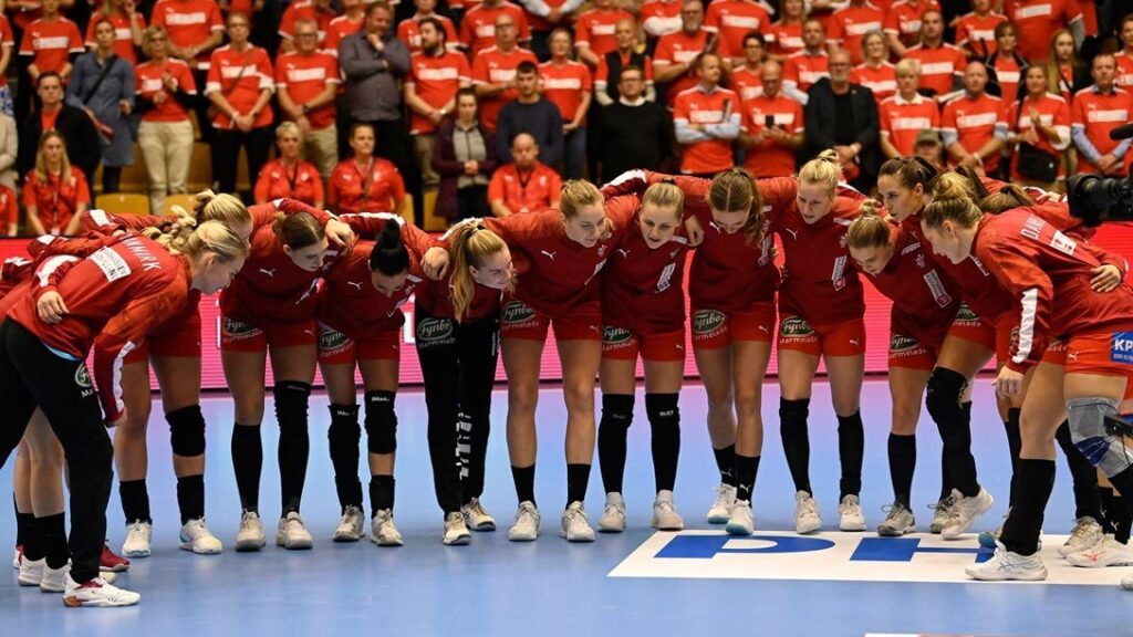 A dán női kézilabda-válogatott nagy reményekkel utazik a világbajnokságra. Fotó: DHF.dk