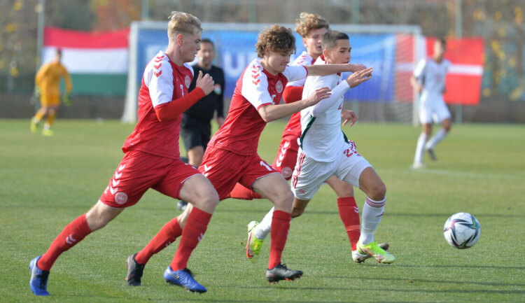 Magyarország - Dánia U16 ( 3-1, 0-3) válogatott mérkőzéseket rendeztek november első hetében Telkiben Fotó:mlsz.hu