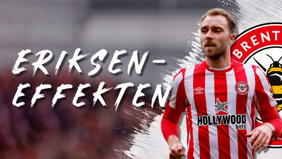 Christian Eriksen nagy hatással van a Brentford játékosaira. Fotó: Tv2.dk