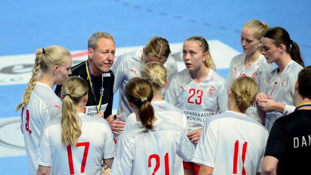 Heine Eriksen a dán női U20-as kézilabda-válogatott szövetségi edzője. Fotó: DHF.dk