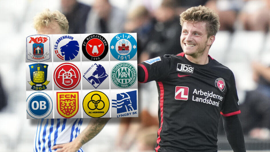 A dán labdarúgó-bajnokság csapatai 50 millió eruró értékben értékesítettek játékosokat a nyári átigazolási szezonban. Fotó: Foto: Ritzau Scanpix / TV 2 SPORT
