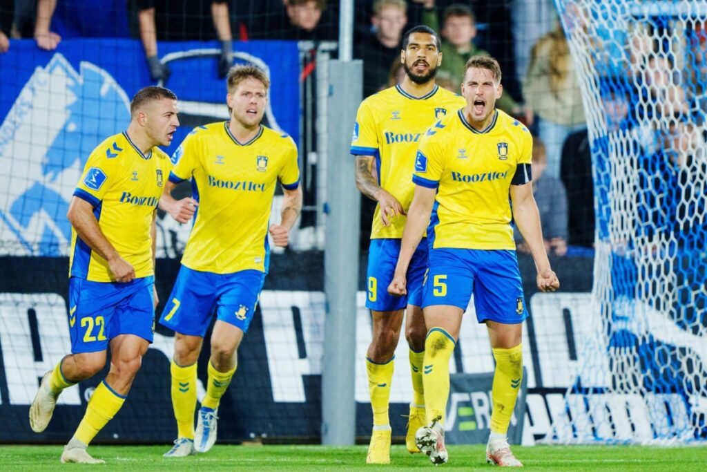 A Bröndby játékosai idegenben tudtak nyerni. Fotó / Kiemelt kép: Superliga.dk