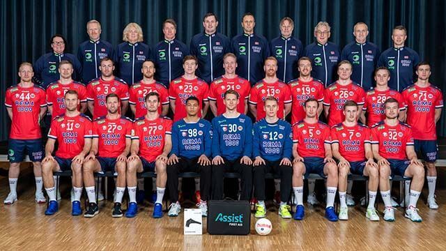 Norvégia férfi kézilabda-válogatott. Fotó: Handball.no