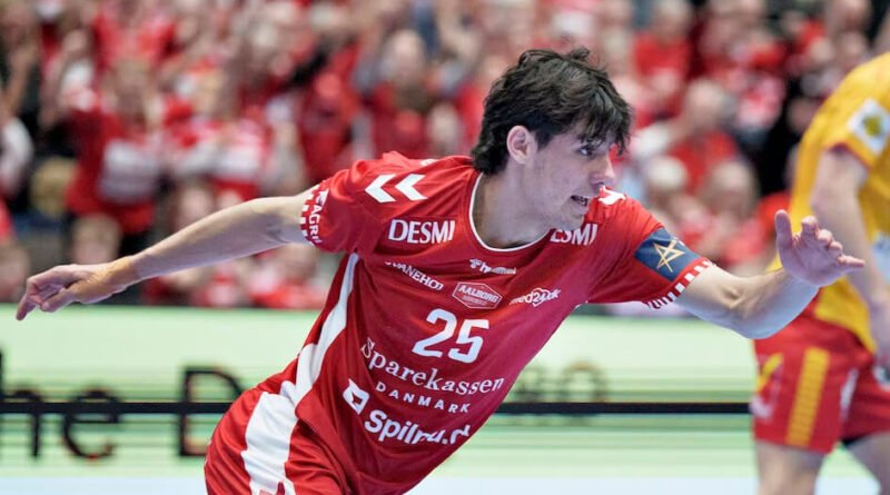 Marinus Grandahl Munk Aalborg Handbold Fotó: Henning Bagger / Ritzau Scanpix