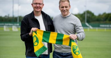 Glen Riddersholm és Johannes Hoff Thorup Norwich FC: Fotó/Kiemelt kép