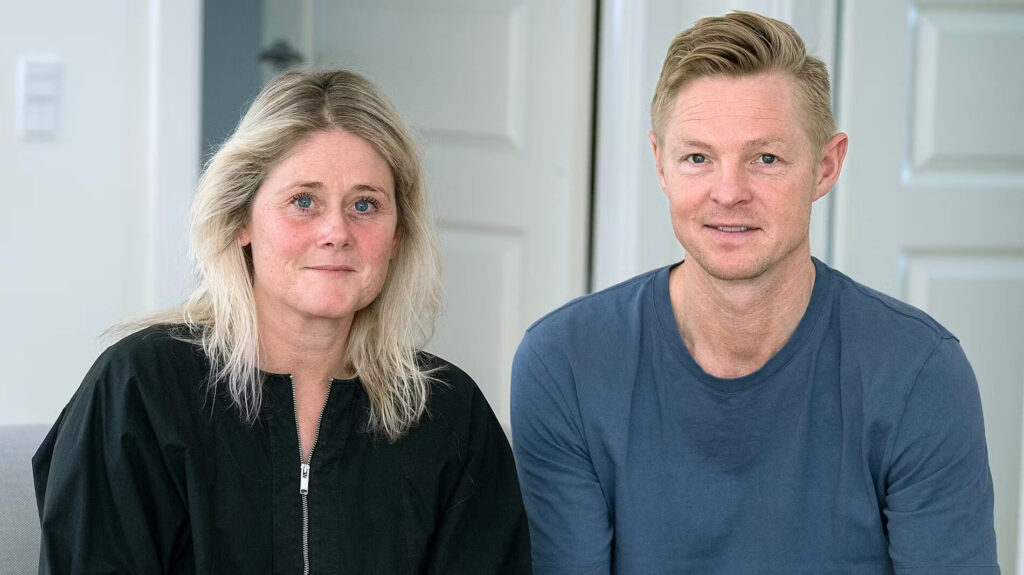 Lotte Haandbæk és Jesper Jensen.
Fotó, Kiemelt kép: Søren Gylling/Jysk Fynske Medier/Ritzau Scanpix