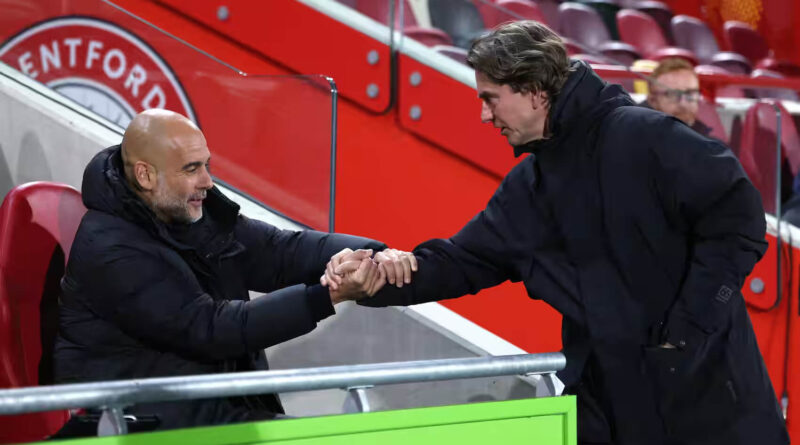 Pep Guardiola és Thomas Frank Fotó / Kiemelt kép: David-Klein Ritzau-Scanpix