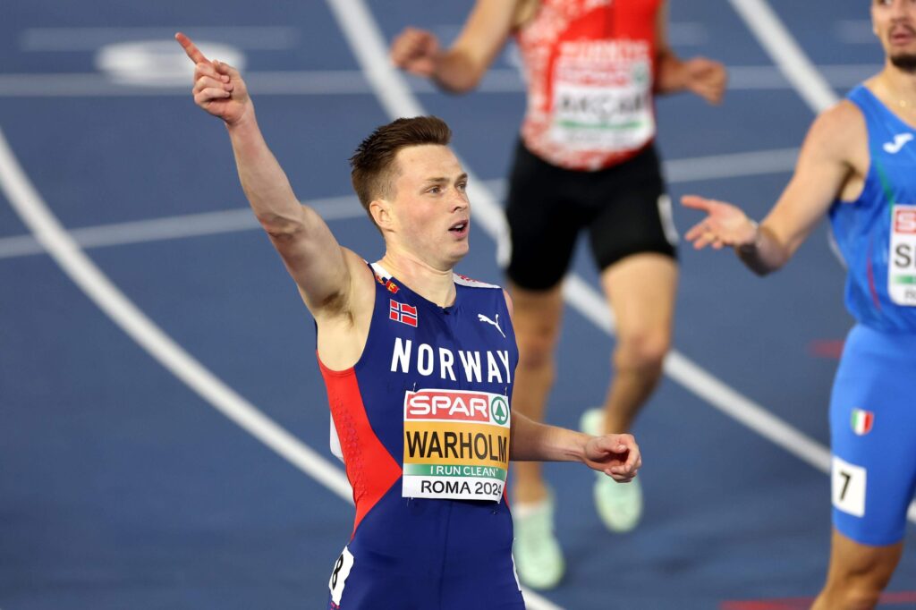Karsten Warholm Fotó: © Getty Images / www.european-athletics.com
