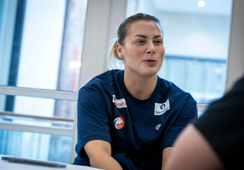 Nora Mörk 432 nap után tért vissza a norvég válogatotthoz. Fotó Kiemelt kép: Trond Teigen / NTB