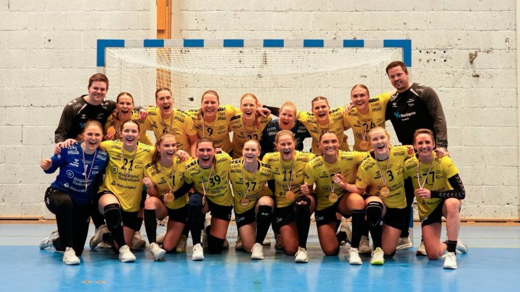 Sola HK a norvég női bajnok a 2025-2026-as szezonban. Fotó, Kiemelt kép:  OLE MARTIN WOLD / NTB