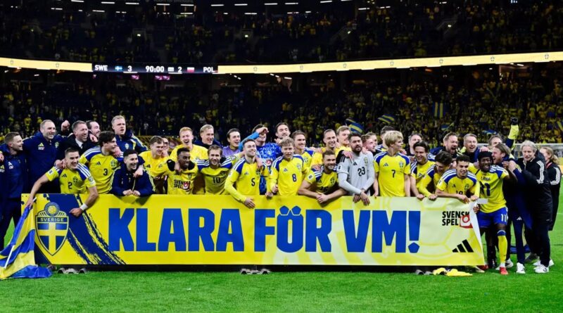 svéd labdarúgó-válogatott Fotó / Kiemelt kép: TASR/AP