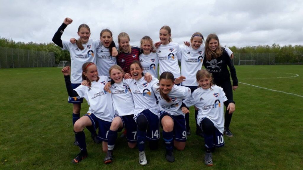 A B.93 U13-as lány csapata – Forrás: a B.93 Facebook oldala