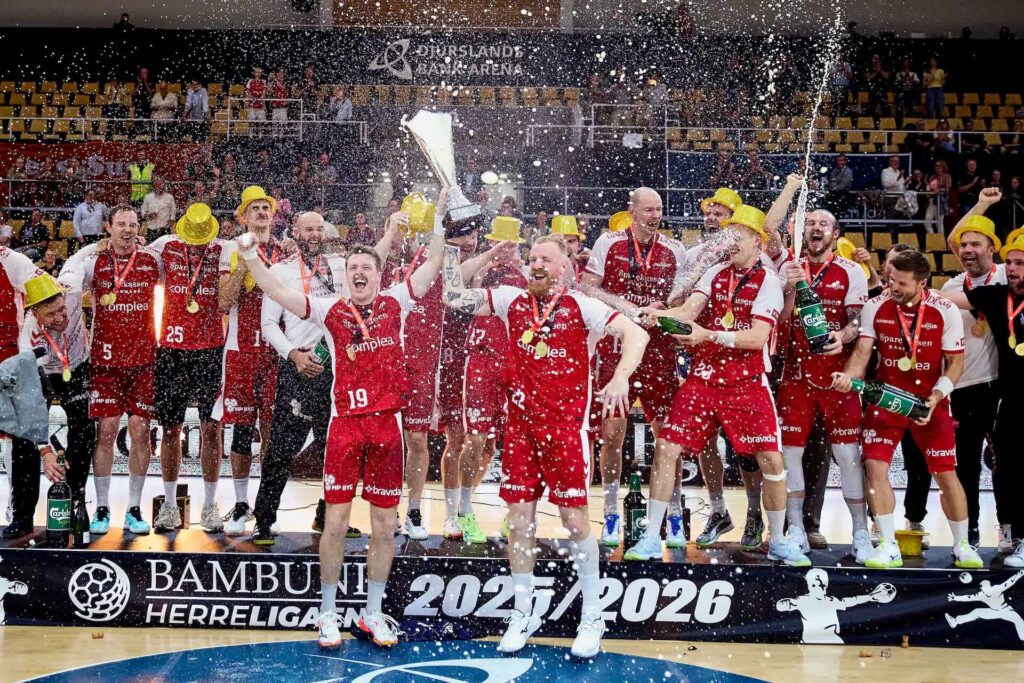 Az Aalborg Håndbold a címvédő dán bajnok. Fotó / Kiemelt kép: Mikkel Berg Pedersen, Ritzau Scanpix)